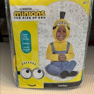 Minions Infant Costume with Detachable Hood